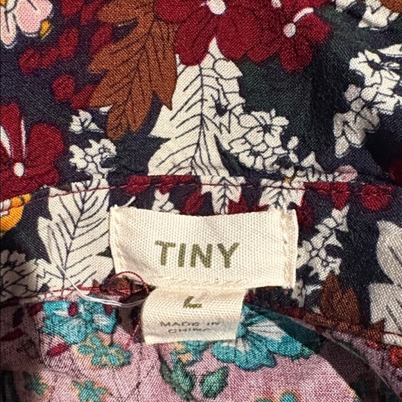 Anthropologie TINY Olsen Floral Blouse Size Large - Picture 7 of 11
